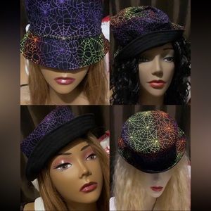 Spider web bucket hat